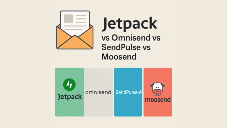 jetpack,moosend,omnisend,sendpulse
